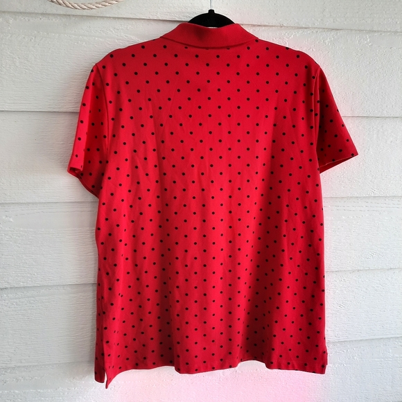 Tommy Hilfiger red heritage zip polo - Picture 5 of 14